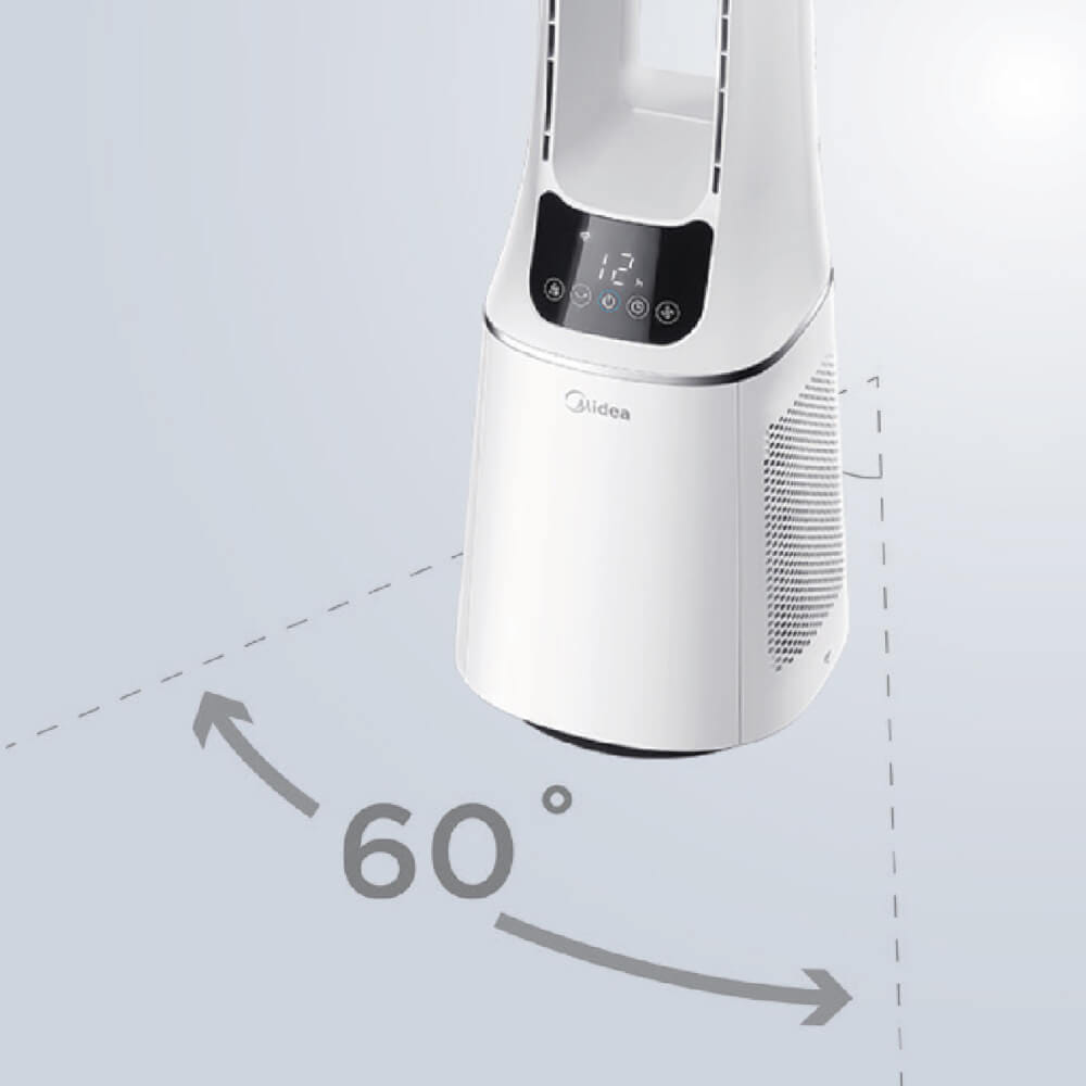 พัดลมทาวเวอร์ MIDEA AMS150-PBW สีขาว